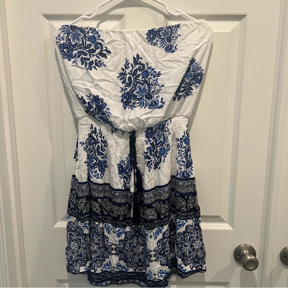 Strapless Summer Dress